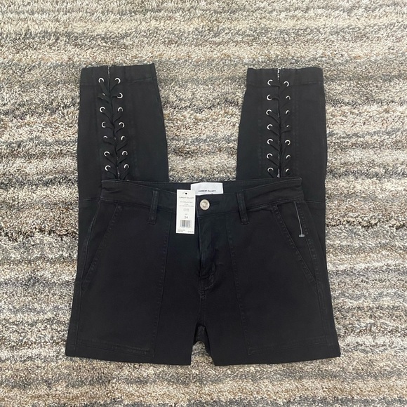 Current/Elliot The Weslan Pants Sz 24 | Current/Elliot Cropped Skinny Jeans NWT - Picture 2 of 12